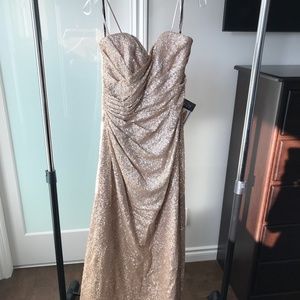 Sorella Vita-formal gown Rose Gold sequin